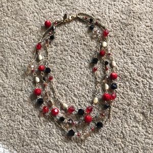 White House Black Market layering necklace